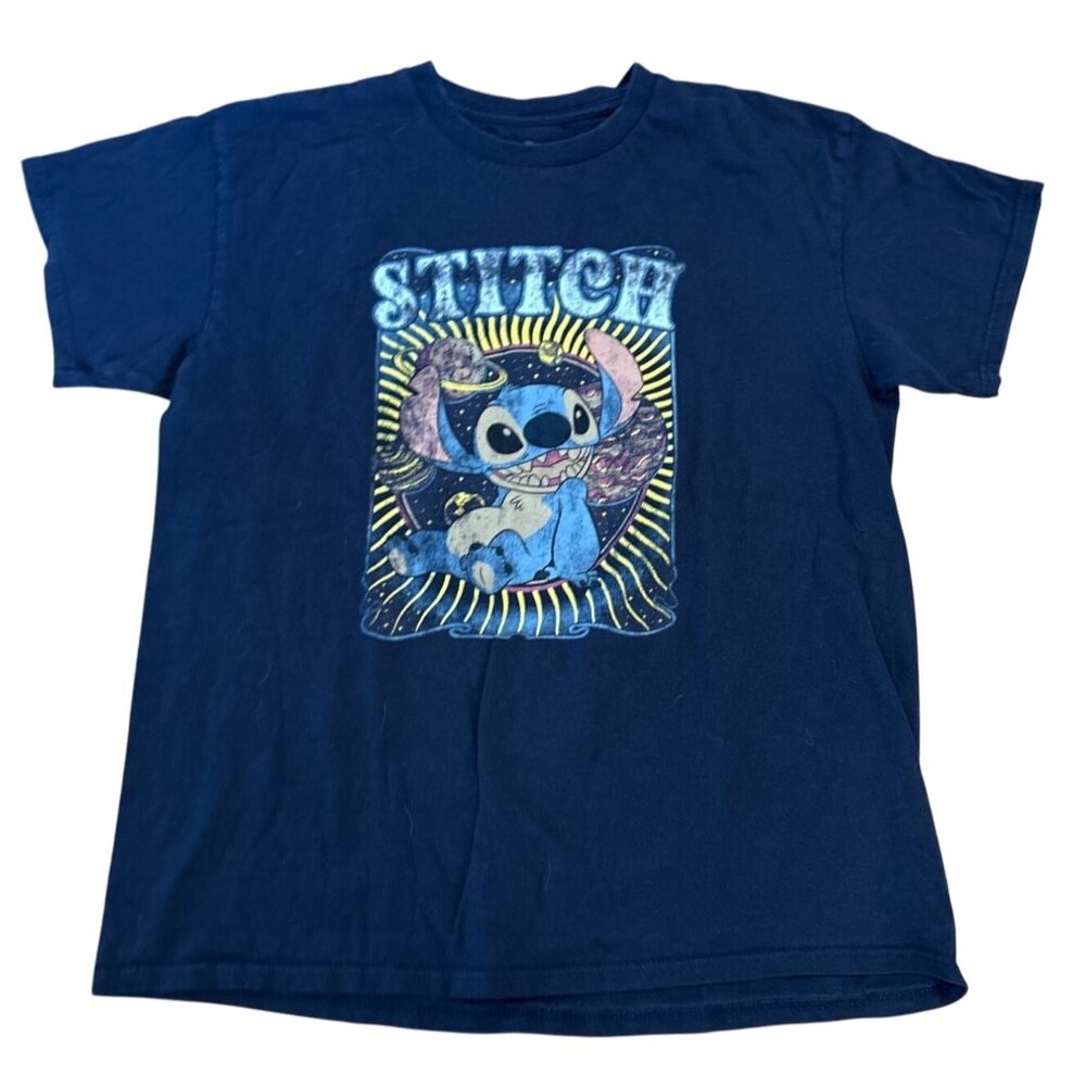 Disney Stitch Graphic T-Shirt Womens Large